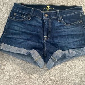 7 for all mankind shorts